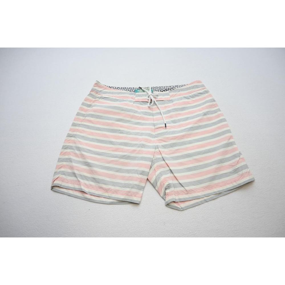 Bonobos Swim Trunks Striped Netted Performance Mens Size 33